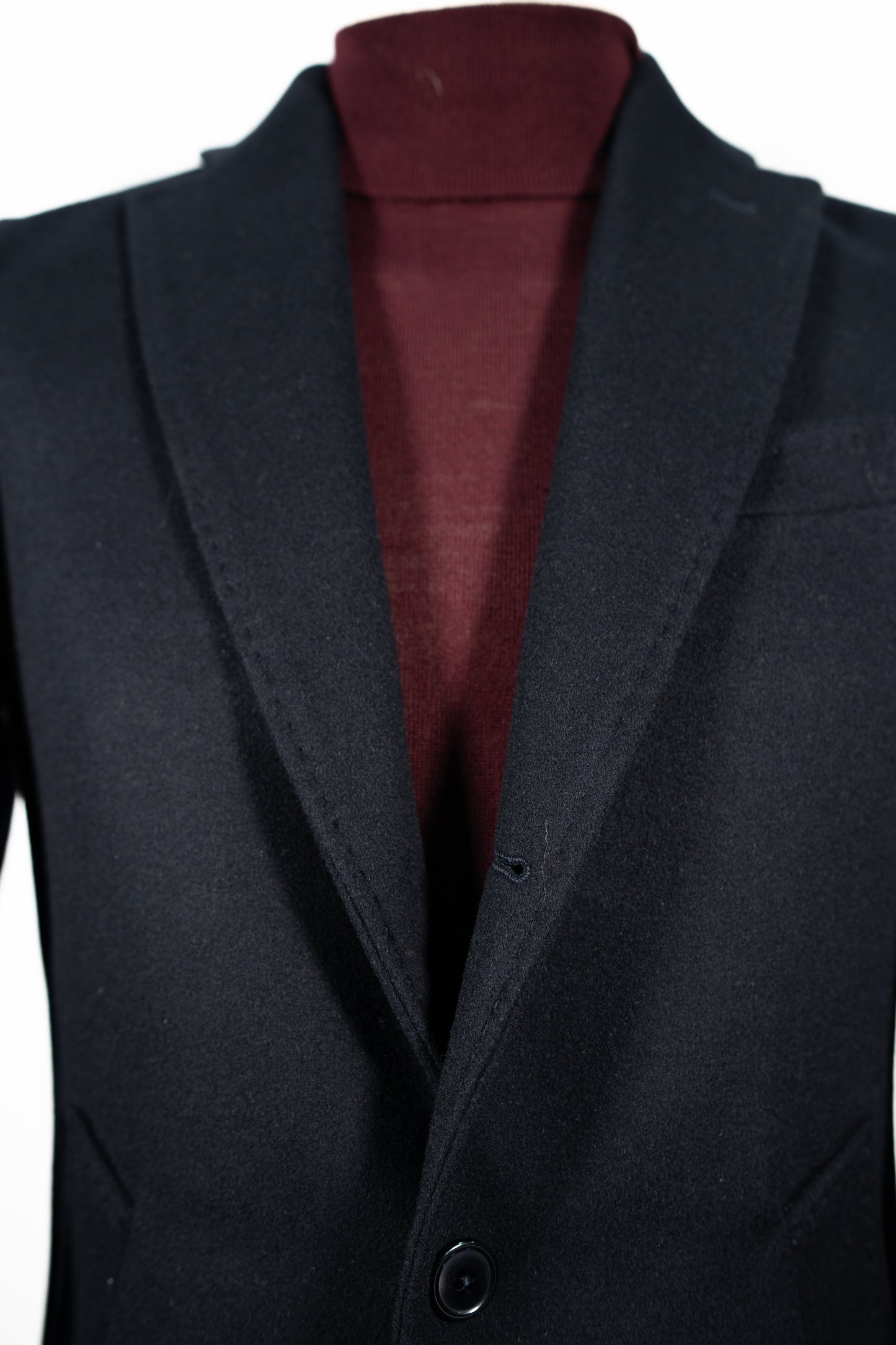 CAPPOTTO BLU MONOPETTO
